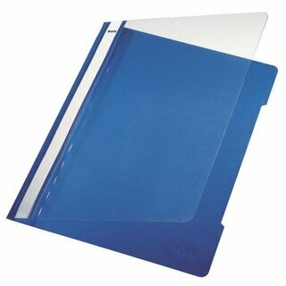 Schnellhefter Leitz 4191, A4, aus PP-Folie, blau