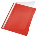 Schnellhefter Leitz 4191, A4, aus PP-Folie, rot