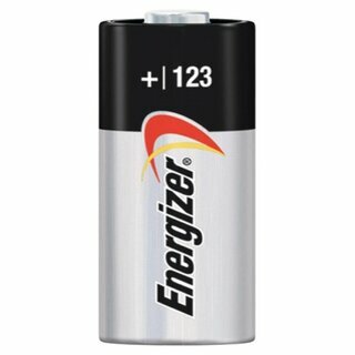 Energizer 123 Fotobatterie, 3 Volt, 1500 mAh, Lithium