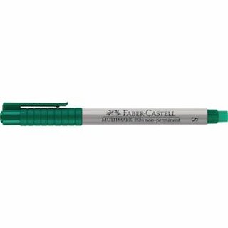 OHP-Stift Faber-Castell 152463 Multimark S, wasserlslich, 0,4mm, grn