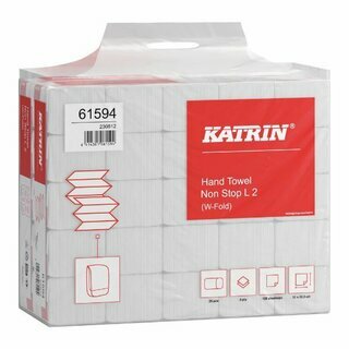 Handtowel Katrin 61594, 2 lagig, 20,3cm, 25 x 120 Stck