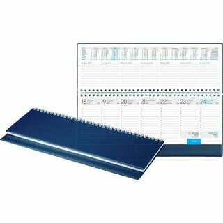 Bhner Tischquerkalender TQRPV Romulus, 1W/2S, 30,7x13,5cm, PVC, 2025