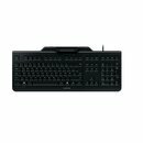 Cherry JK-A0100DE-2 Kc1000Sc Tastatur Qwertz schwarz