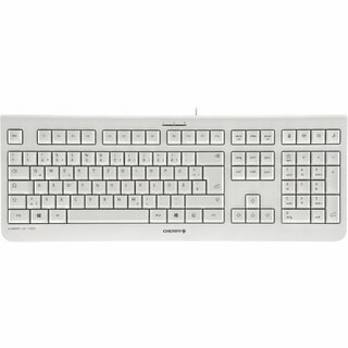 Tastatur JK-0800DE-0 Cherry, KC 1000, QWERTZ, Deutsch, Kabel, USB, grau