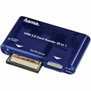 Hama 35In1 Kartenleser USB 2.0 Blau