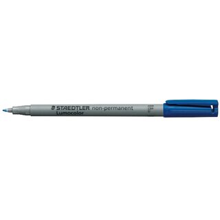 OHP-Stift Staedtler Lumocolor 316F, wasserlslich, Strichstrke: 0,6mm, blau