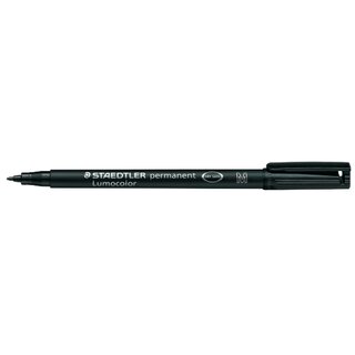 OHP-Stift Staedtler Lumocolor 317M, wasserfest, Strichstrke: 1,0mm, schwarz