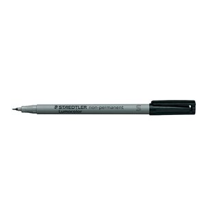 OHP-Stift Staedtler Lumocolor 311S, wasserlslich, Strichst.: 0,4mm, schwarz