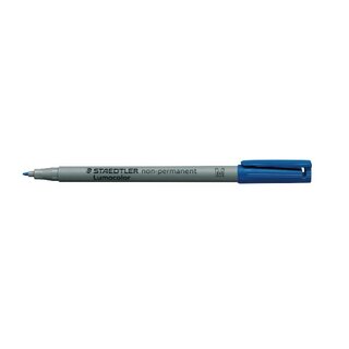 OHP-Stift Staedtler Lumocolor 315M, wasserlslich, Strichstrke: 1,0mm, blau