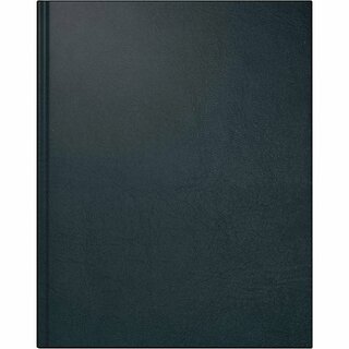 Rido-Ide Buchkalender 7024074905 Manager, 1W/2S, 20,5 x 26cm, schwarz
