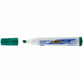 BIC Boardmarker ecolutions Velleda 1751, Keilspitze 3,7 - 5,5 mm, grn, 12 Stck