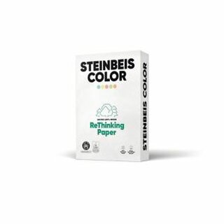 Kopierpapier Steinbeis Color, recycelt, A4, 80g, pastellgrn, 500 Blatt