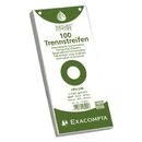 Trennstreifen 24 x 10,5cm, recycling-wei, 100 Stck