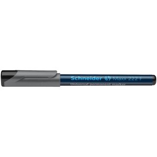 OHP-Stift Schneider Maxx 222F, wasserfest, Strichstrke: 0,7mm, schwarz