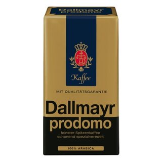 Kaffee Dallmayr Prodomo, gemahlen, eingeschweit, 500g