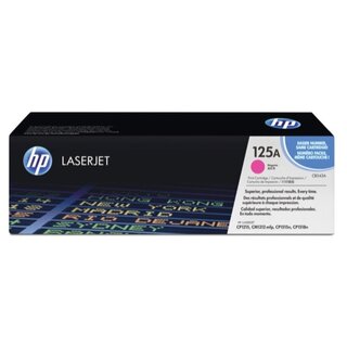 Toner HP CB543A, Reichweite: 1.400 Seiten, magenta