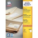 Recycl. Universal-Etiketten Avery Zweckform LR3655, 210 x...