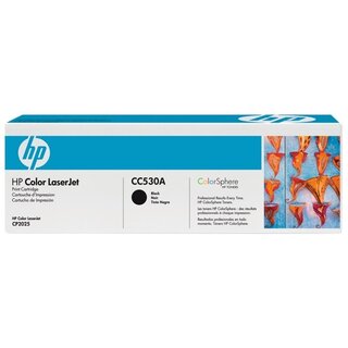 Toner HP CC530A, Reichweite: 3.500 Seiten, schwarz