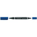 Permanentmarker Staedtler 348 Duo, Strichstrke: 0,6 und...