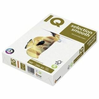 Kopierpapier IQ Selection Smooth, A4, 160g, wei, 250 Blatt