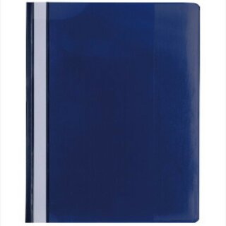 Schnellhefter Premium, A4, aus PVC-Folie, blau, 10 Stck