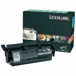 Rckgabetoner Lexmark 0T650H11E, Reichweite: 25.000 Seiten, schwarz