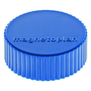 Haftmagnet Magnetoplan 16600, Durchmesser: 34mm, dunkelblau, 10 Stck