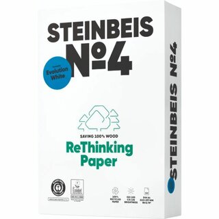 Kopierpapier Recycling Steinbeis No. 4, A4, 80g, 100erWeie, 500 Blatt