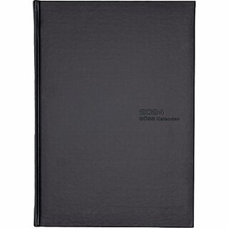 Gss Buchkalender 58990, Planungsbuch, 1T/1S, Tucson, A4, 21 x 29,7cm, schwarz