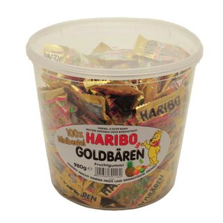 Haribo Goldbren,100 Portionsttchen a 10g