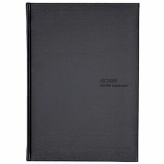 Gss Buchkalender 58064, Planungsbuch, 1T/2S, Tucson, A4, 21 x 29,7cm, schwarz