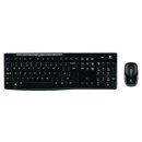 Logitech 920-004511 Tastatur-Set MK270, mit Maus,...