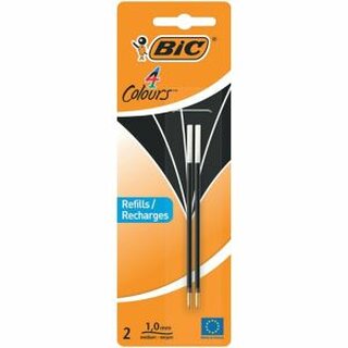 Mehrfarbmine BIC 931779, schwarz, 2 Stck