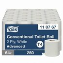 Toilettenpapier Tork 110767 Advanced, 2-lagig, wei, 64...