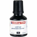 Edding T25-1 Nachflltinte 30ml Schwarz