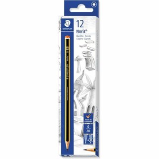 Staedtler 120-0 Noris Bleistift 2B 12 Stck