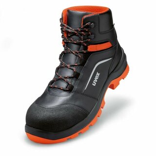 Sicherheitsstiefel uvex 95072, S3, Gre 41, schwarz/rot