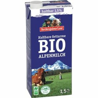 H-Bio-Alpenmilch 1,5% Berchtesgadener