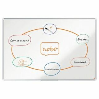 Whiteboard Nobo 1915149 Premium Plus Emaille,  180 x 120 cm