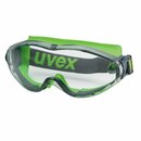 Uvex 9302275 Ultrasonic Vollsichtbrille grn/grau