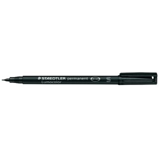 OHP-Stift Staedtler Lumocolor 313S, wasserfest, Strichstrke: 0,4mm, schwarz