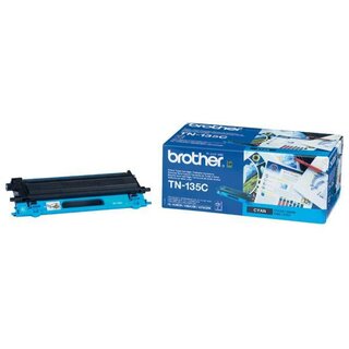 Toner Brother TN-135C, Reichweite: 4.000 Seiten, cyan