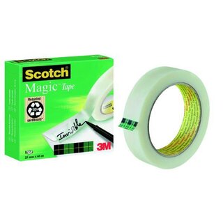 Klebefilm Scotch Magic M8102566, 25 mm x 66 m, matt, 1 Rolle