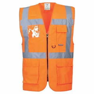 Portwest S476 Warnschutzweste Berlin Executiv S476, Gre: S, orange