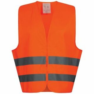 Wicatex Warnweste Harald, Einheitsgre, fluoreszierend orange