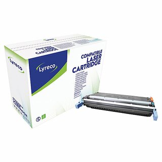 Toner kompatibel mit HP C9731A, Reichweite: 12.000 Seiten, cyan