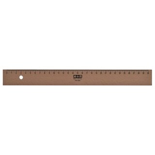 Lineal M+R 1930, aus Holz, Buche, Lnge: 30cm