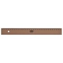 Lineal M+R 1930, aus Holz, Buche, Lnge: 30cm