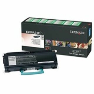 Toner Lexmark E260A31E, Reichweite: 3.500 Seiten, Projekt, schwarz