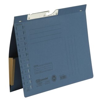 Pendelhefter Elba 90433, Amtsheftung, mit Tasche, blau